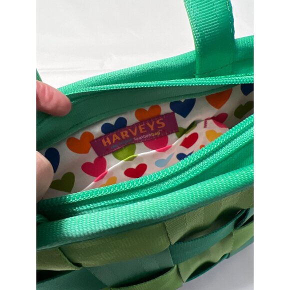 Rare Harveys Seatbelt bag Mint Julep Tote Hang Tag - Picture 7 of 9
